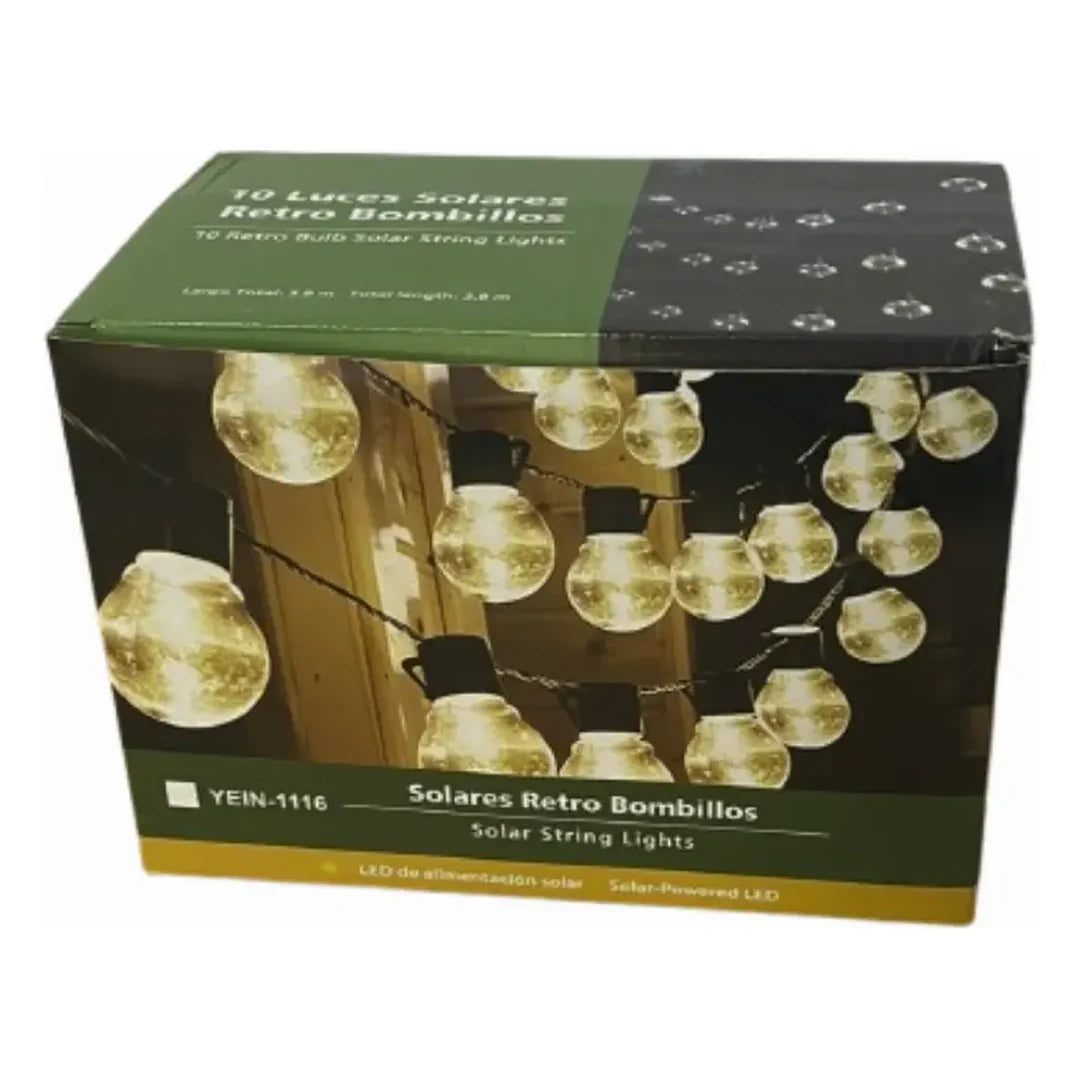 Cordel de Luz Solar Esferas Onnas - envase