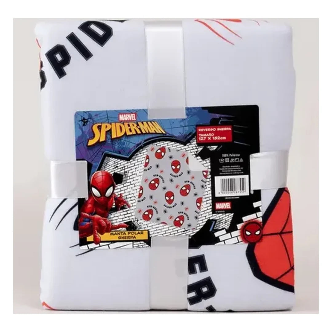 Manta Sherpa Infantil Spider-Man Onnas