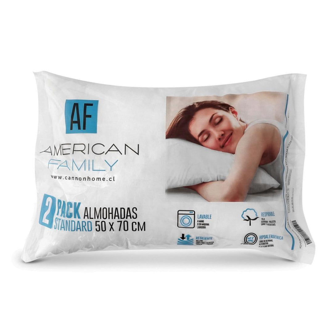 Pack de 2 Almohadas American Family