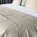 Piecera 210x70 Pespunte Crema Onnas