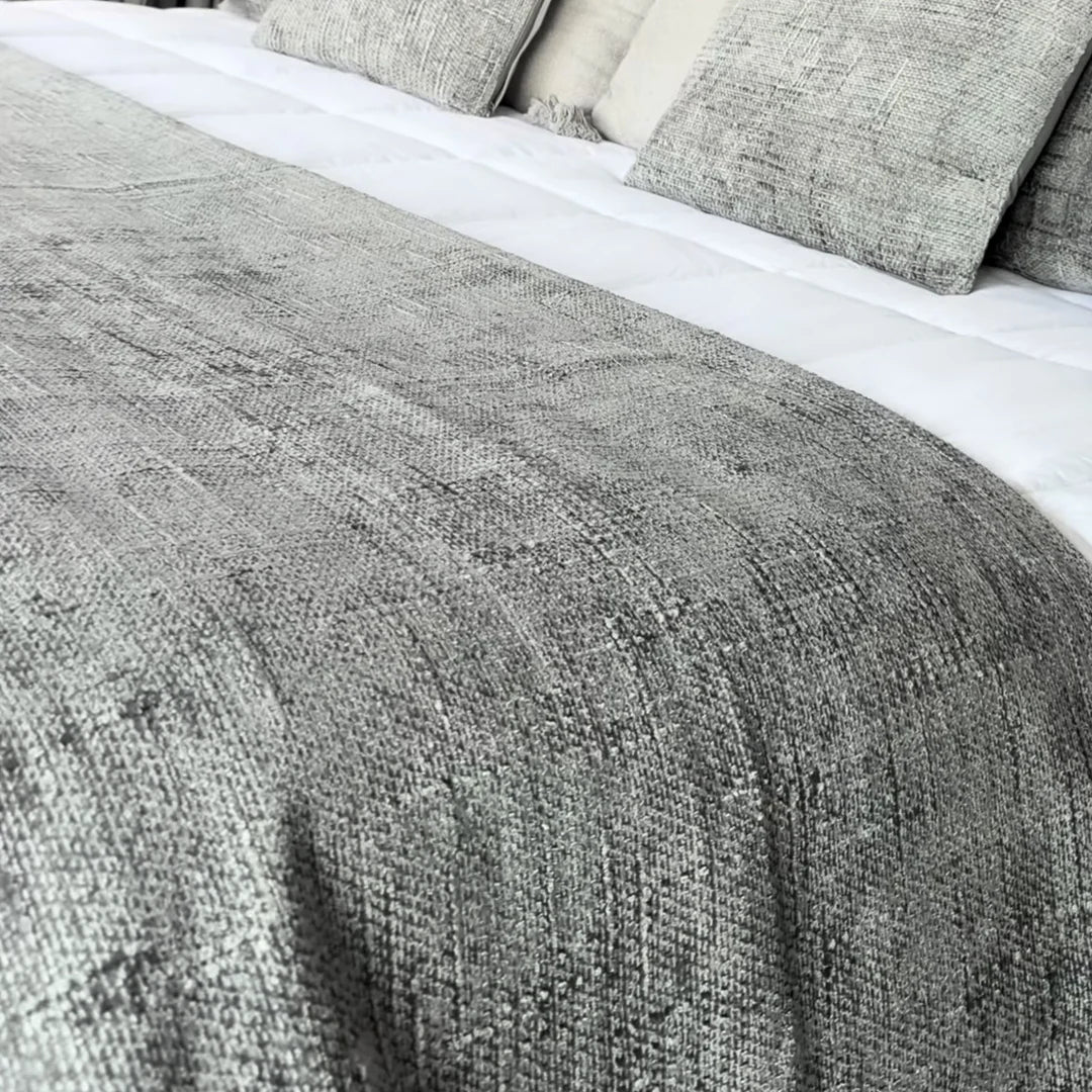 Piecera 210x70 Tejido Gris Onnas