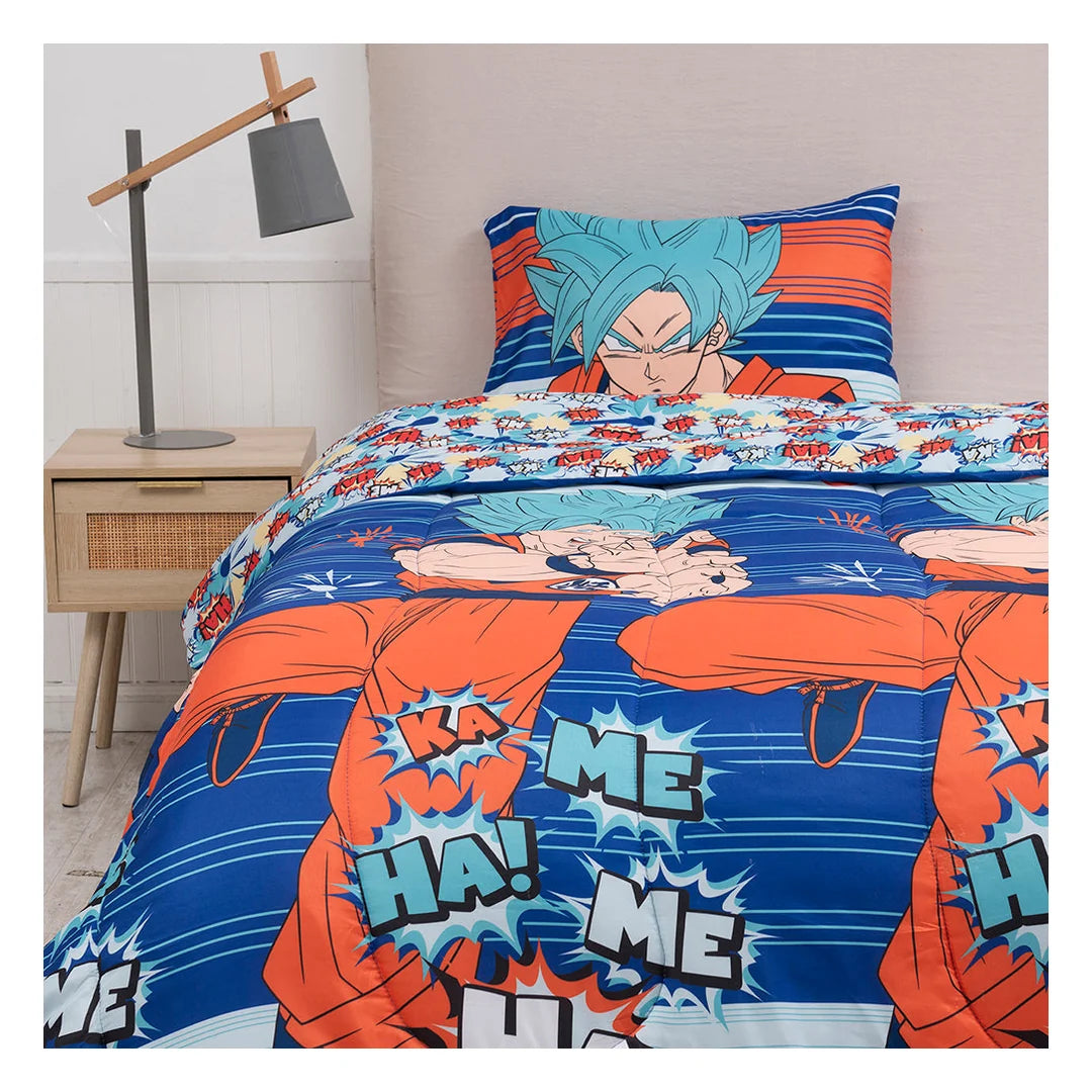 Plumón Infantil Dragon Ball 1.5 Plazas Onnas