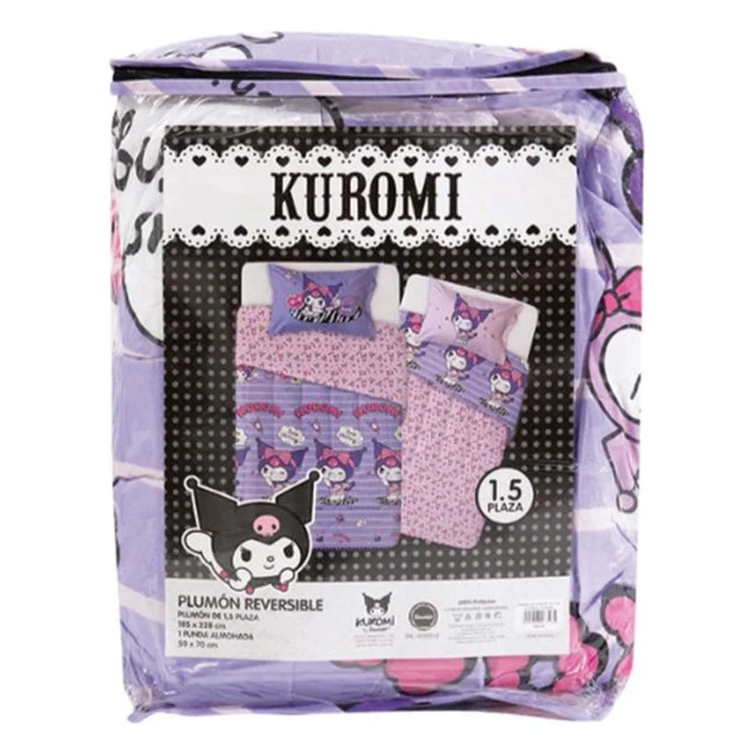 Plumón Infantil Kuromi 1.5 Plazas Onnas