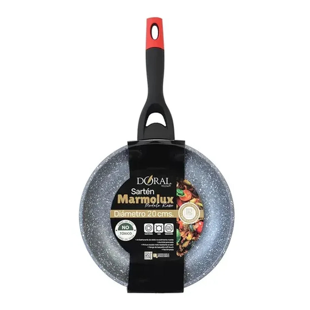 Sartén Marmolux Modelo Rosso Doral