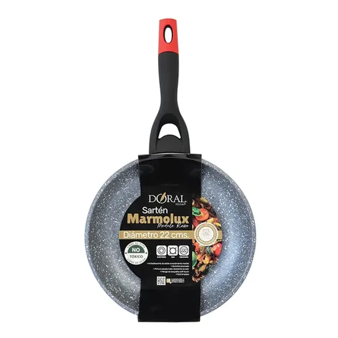Sartén Marmolux Modelo Rosso Doral