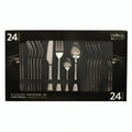 Set de 24 Cubiertos Praga Doral