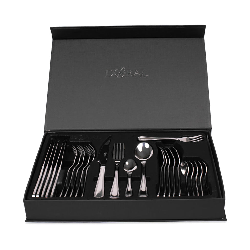 Set de 30 Cubiertos Doral