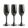Set de Copas Negras Espumantes Onnas