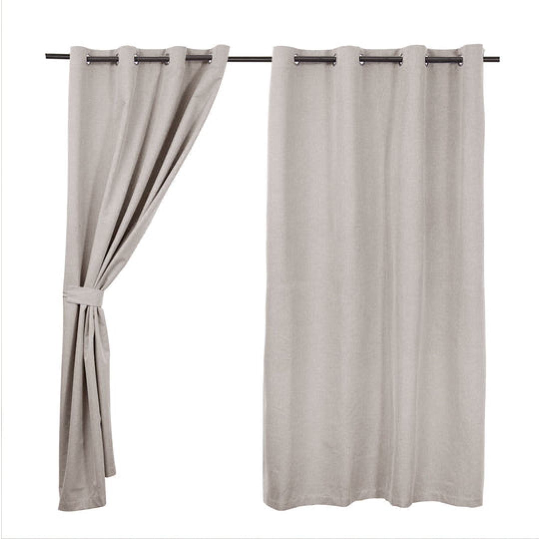 Set de Cortinas 2 piezas Blackout Sinfonía 140x220 cm Chantilly: 2 paños - vista 2