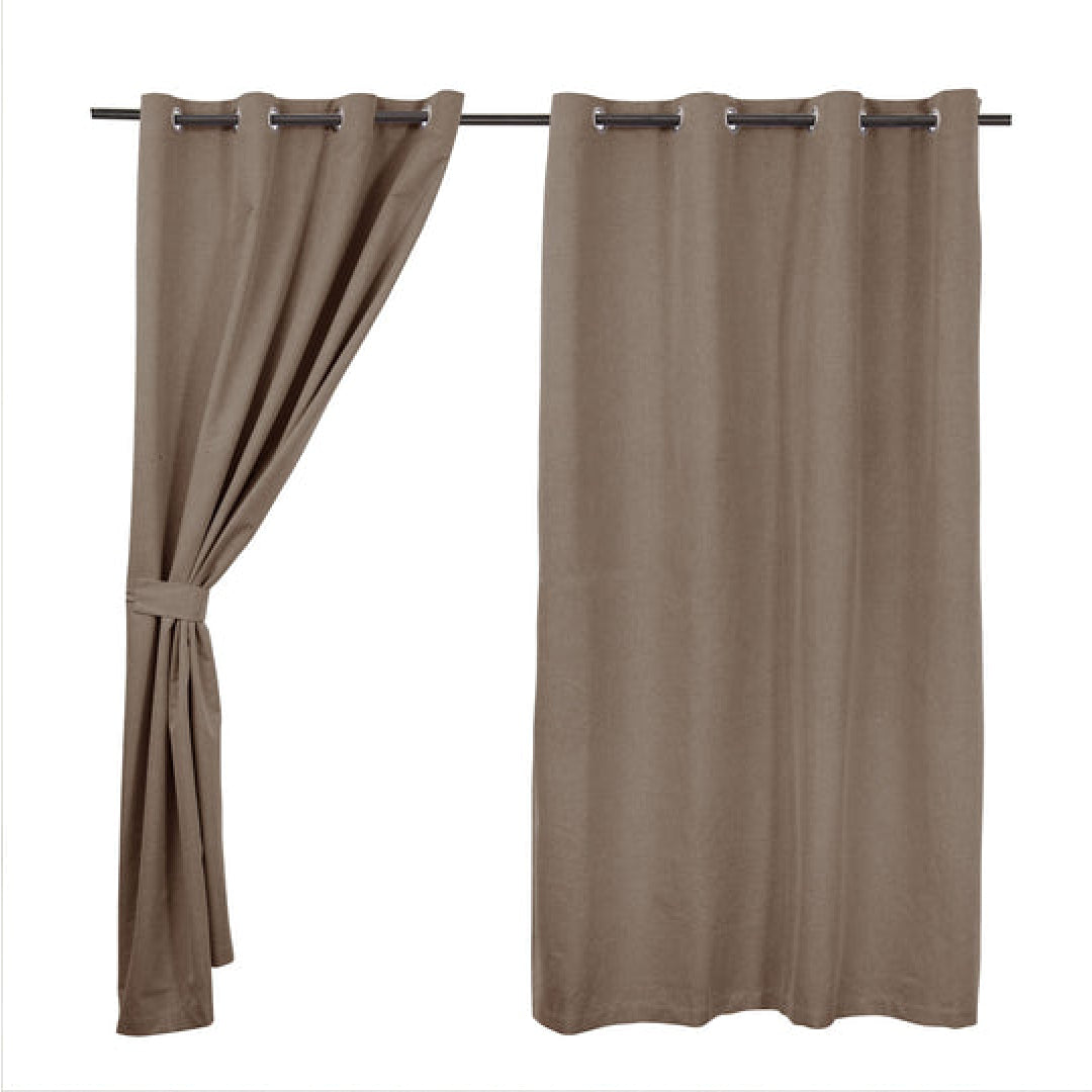Set de Cortinas 2 piezas Blackout Sinfonía 140x220 cm Chantilly: 2 paños - vista 4
