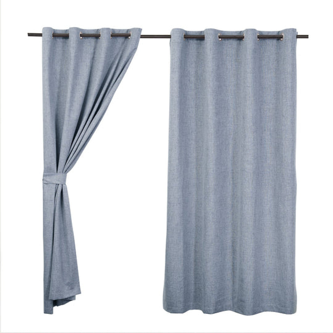 Set de Cortinas 2 piezas Blackout Sinfonía 140x220 cm Chantilly: 2 paños