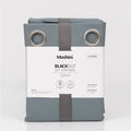 Set de Cortinas 4 piezas Blackout 140x220 cm Mashini: 2 paños + 2 abrazaderas de tela