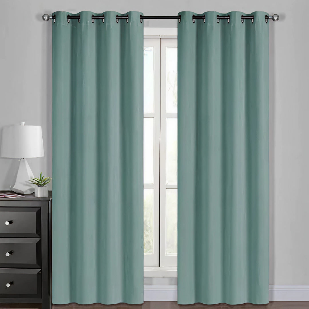 Set de Cortinas 4 piezas Súper Soft 140x220 cm Chantilly: 2 paños + 2 visillos - vista 3