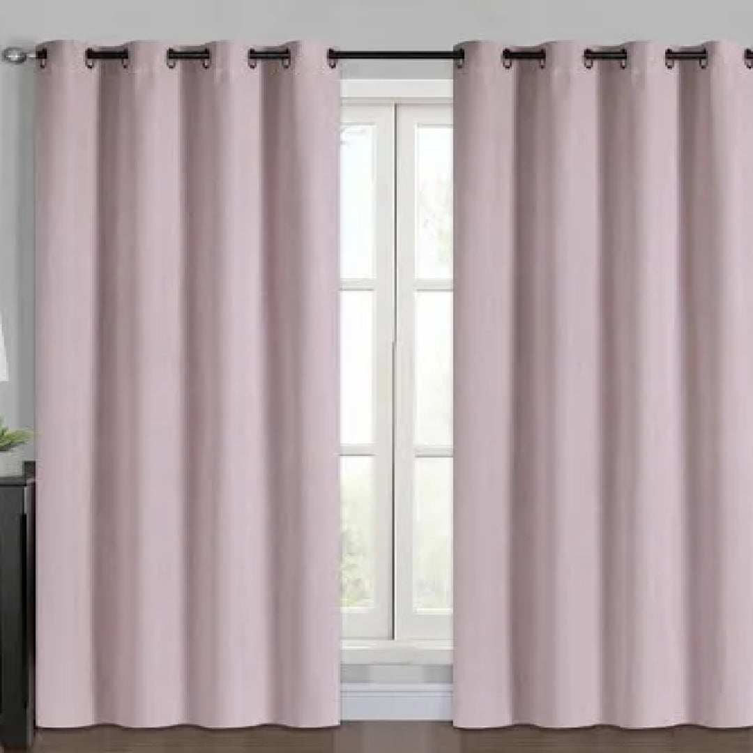 Set de Cortinas 4 piezas Súper Soft 140x220 cm Chantilly: 2 paños + 2 visillos