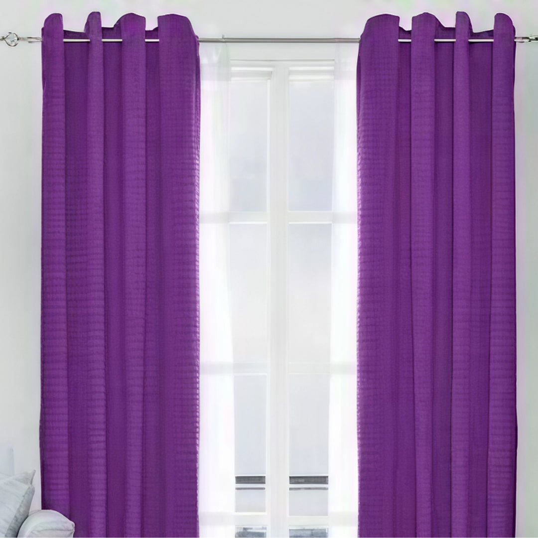 Set de Cortinas 6 piezas Martina 140x220 cm Doral: 2 paños + 2 velos + 2 abrazaderas de tela - vista 2