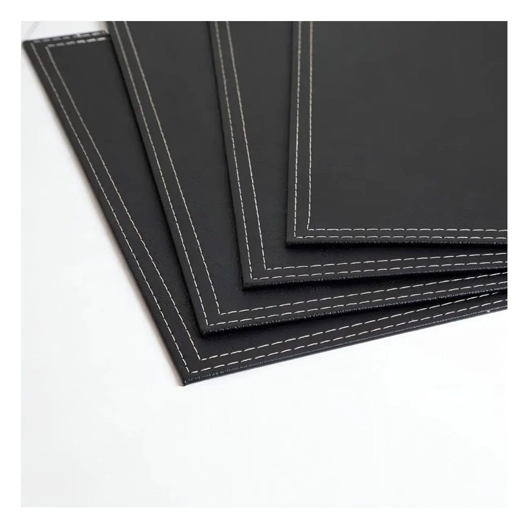 Set de Individuales Eco Cuero 4 unidades Onnas