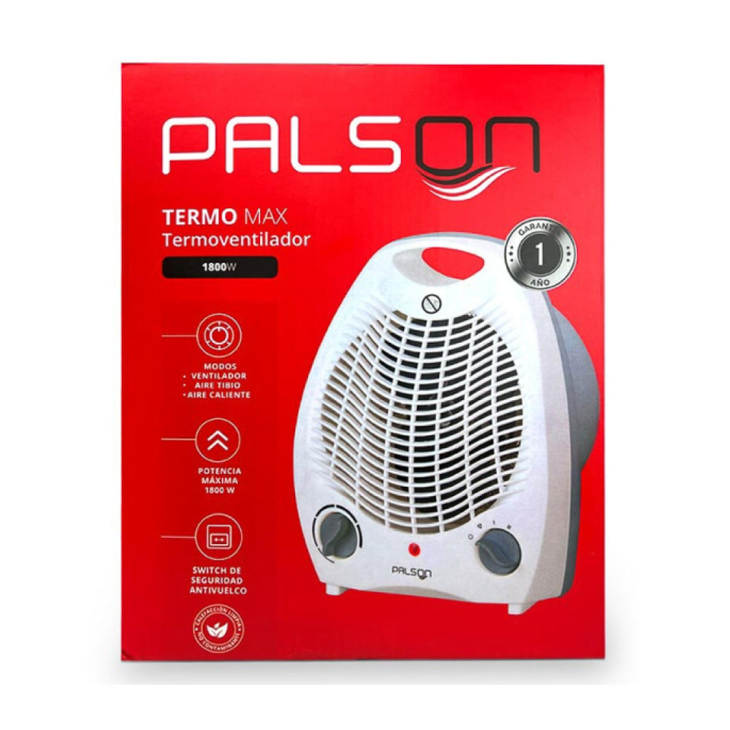 Termoventilador 1800W Palson - vista 2