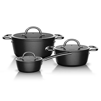 Set juego de Ollas WENS Black